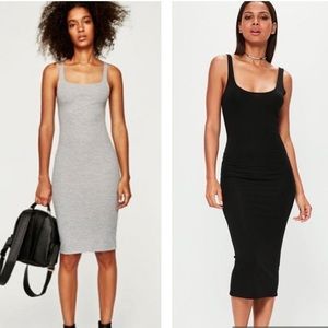 2-for-1 | Zara Bodycon Dresses | Black and Grey